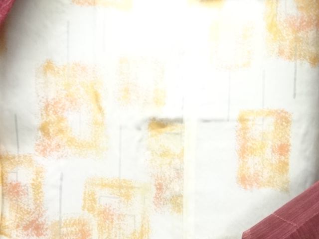  花模様織出し道行コート